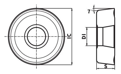 RCMX3209MO СТАЛЬ3А  Пластина твердосплавная  ИПК