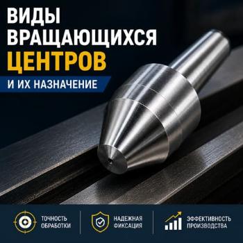 Виды центров вращающихся и их назначение