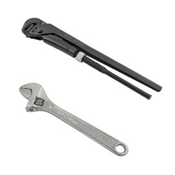 Чем отличается разводной ключ от трубного (рычажного): конструкция, усилие, область применения