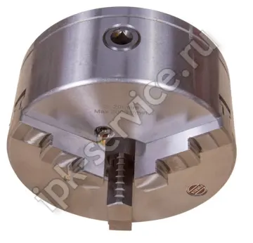 Патрон токарный  K11-200/D5 3-х кулачковый кэмлокк  FUERDA