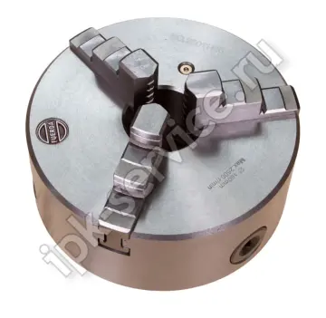Патрон токарный DK11-160 3-х кулачковый чугунный FUERDA DIN6350