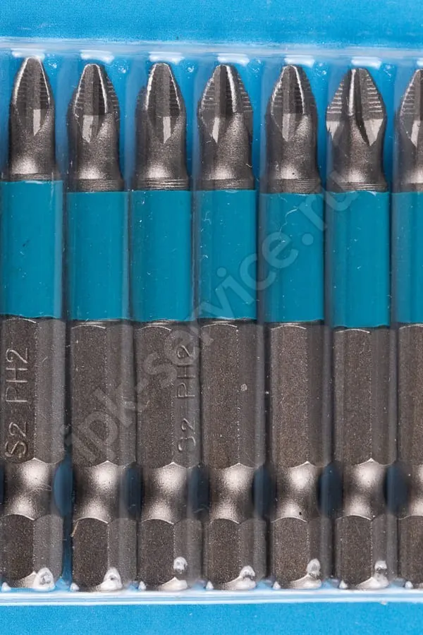 Биты PH2 X 50 кованые (лента 10 шт.)