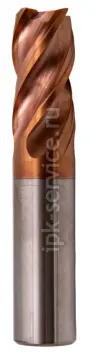 HRC55 D20x38xD20x104 Z4 TiSiN  Фреза концевая ц/х тв.сп.   Ф20    L=104  ИПК