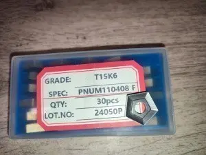 PNUM110408Т15К6(YT15)(Н10)  Пластина пятигранная сменная шлифованная  ИПК