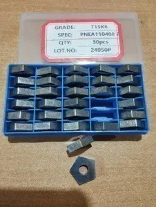 PNEA110408Т15К6(YT15)(Н10)  Пластина пятигранная сменная шлифованная  ИПК