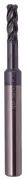 HRC55 D4xC0,6x11xD6x57 Z4 AlTiN  Фреза концевая ц/х тв.сп.   Ф4    L=57  ИПК