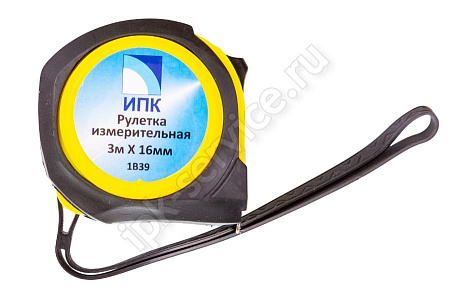 Рулетка измерительная  3м Х 16мм 1B39