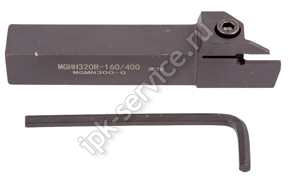 MGHH320R-160/400  Державка канавочная наружная торцевая  ИПК