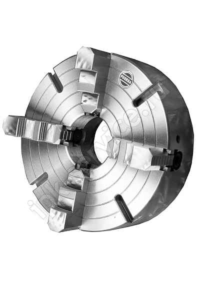 Патрон токарный  K72-125  4-х кулачковый FUERDA