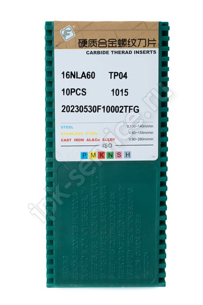 16NLA60 TP04  Пластина твердосплавная  Fengyi