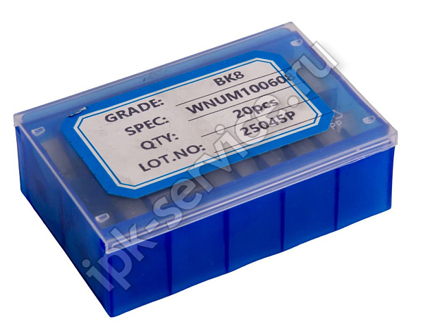 WNUM100608ВК8(PK08)  Пластина ломаный треугольник сменная  ИПК