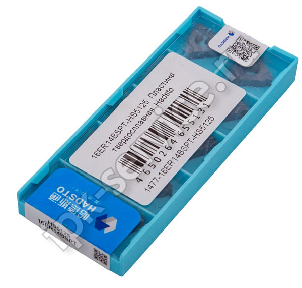 16ER14BSPT-HS5125  Пластина твердосплавная  Hadsto