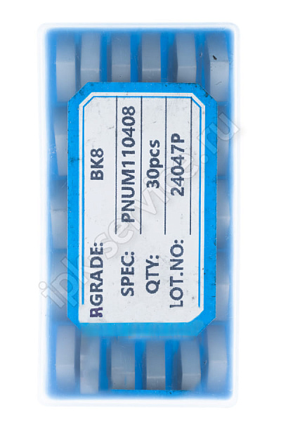 PNUM110408ВК8(YG8)(B35)  Пластина пятигранная сменная  ИПК