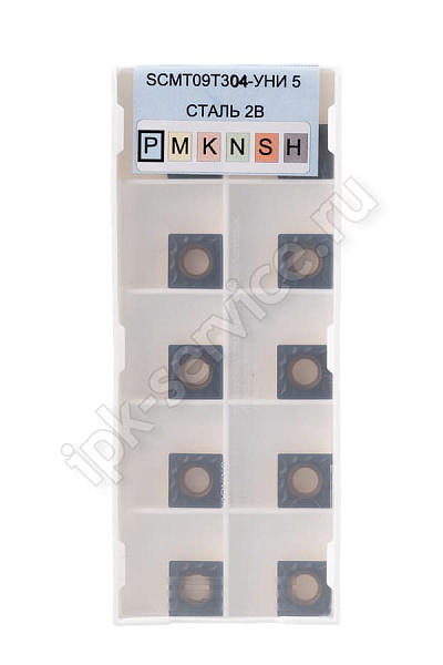 SCMT09T304-GM VK4225  Пластина твердосплавная  ИПК