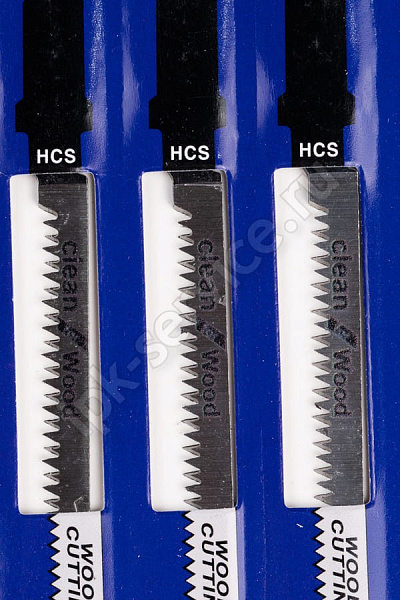 Пилка для лобзика  T101 AO по дереву 2-20 mm   (уп. 5 шт.), HCS