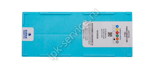 VNMG160404-SM-HS7115  Пластина твердосплавная  Hadsto