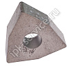 WNUM100608Т15К6(YT15)  Пластина ломаный треугольник сменная  ИПК