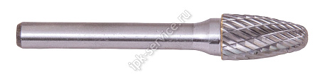 Борфреза гиперболическая со сферическим торцом F202506  ВК8   ENTRY.LVL