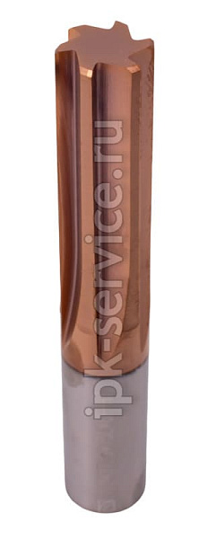 Развертка машинная твердосплавная ф12х37.5х75L 6F  H7