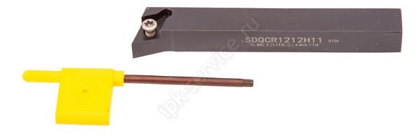 SDQCR1212H11  Державка токарная наружная  ИПК