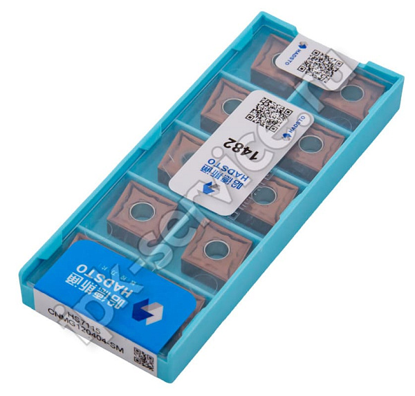 CNMG120404-SM-HS7115  Пластина твердосплавная  Hadsto