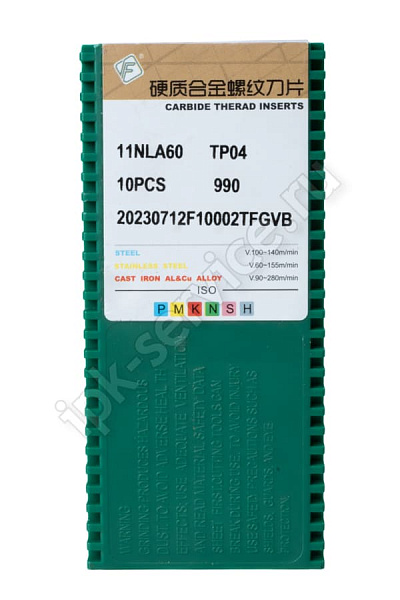 11NLA60 TP04  Пластина твердосплавная  Fengyi