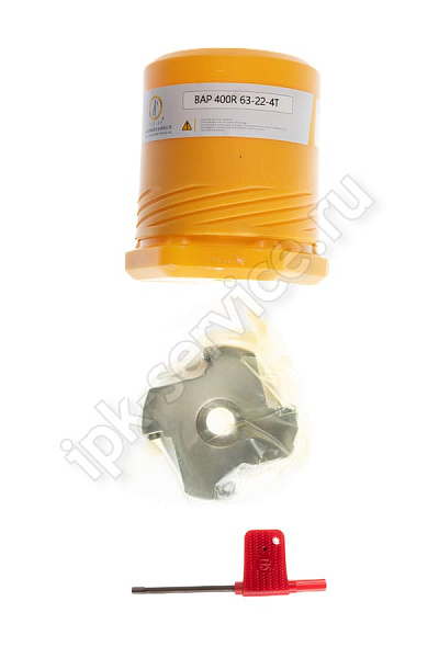 BAP400R63-22-4T  Корпус фрезы  ИПК