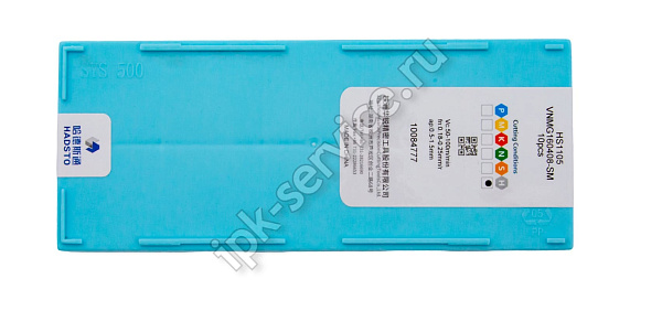 VNMG160408-SM-HS1105  Пластина твердосплавная  Hadsto