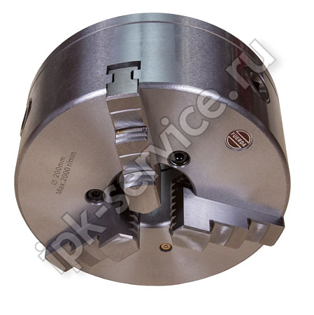 Патрон токарный  K11-200/D6 3-х кулачковый кэмлокк  FUERDA
