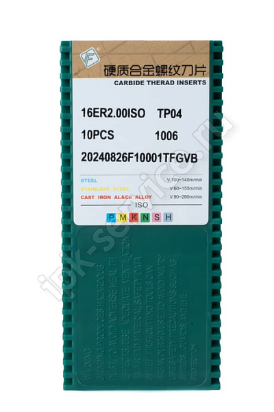 16ER2.00ISO TP04  Пластина твердосплавная  Fengyi