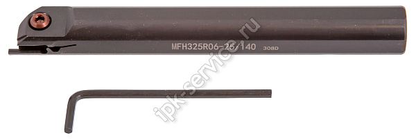 MFH325R06-25/140  Державка канавочная внутренняя торцевая  ИПК