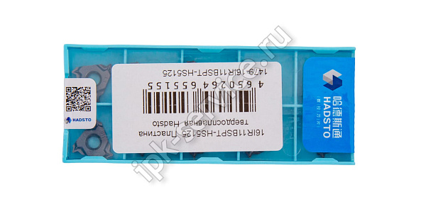 16IR11BSPT-HS5125  Пластина твердосплавная  Hadsto