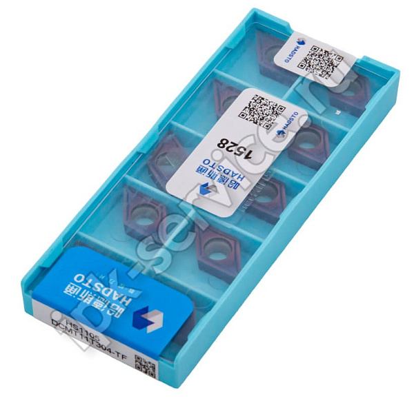 DCMT11T304-TF-HS1105  Пластина твердосплавная  Hadsto