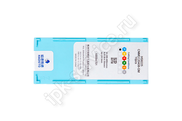 CNMG120408-GM-HS8225  Пластина твердосплавная  Hadsto
