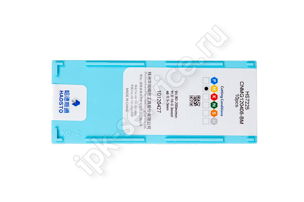 CNMG120408-BM-HS7225  Пластина твердосплавная  Hadsto