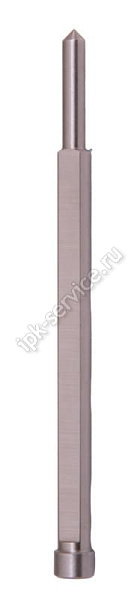 Центровочный (направляющий) штифт для корончатых сверл ТСТ (D≤17mm, H=50mm)  6.34х106 мм