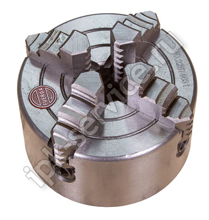 Патрон токарный  K72-100  4-х кулачковый FUERDA