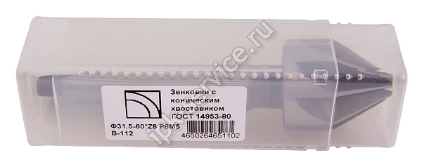 Зенковка  к/х  ф31.5-60° Р6М5