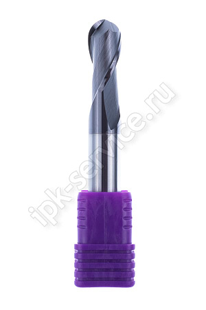 TB2SR0600BLG-LU40  Фреза сферическая ц/х тв.сп.  Ф12  L=75    Z2  Hadsto