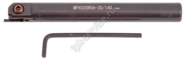 MFH320R06-25/140  Державка канавочная внутренняя торцевая  ИПК