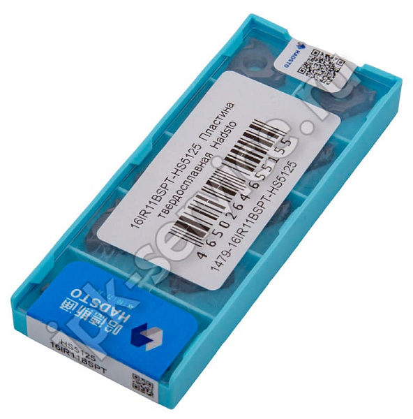 16IR11BSPT-HS5125  Пластина твердосплавная  Hadsto