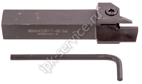 MGHH420R-48/66  Державка канавочная наружная торцевая  ИПК