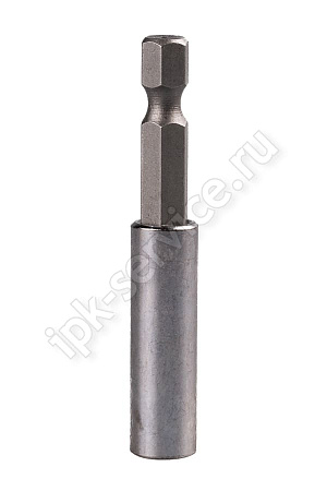 Адаптер магнитный 60 mm 1/4'' HEX, нерж SS-CHROME