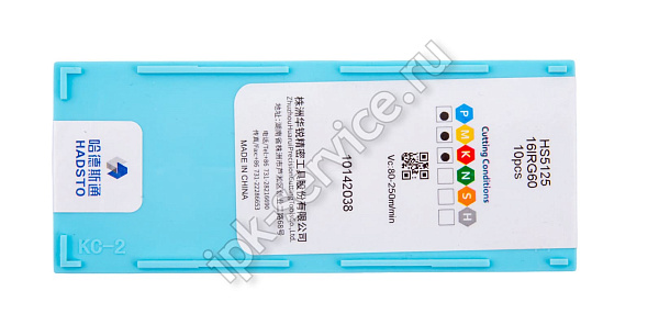 16IRG60-HS5125  Пластина твердосплавная  Hadsto