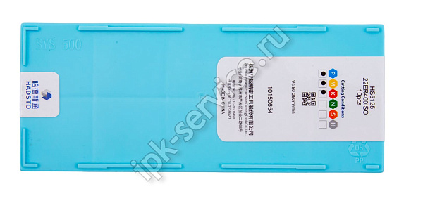 22ER400ISO-HS5125  Пластина твердосплавная  Hadsto