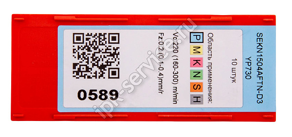 SEKN1504AFTN-D3 YP730  Пластина твердосплавная  ИПК