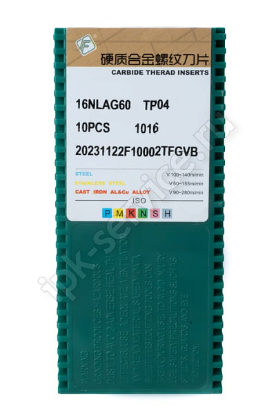 16NLAG60 TP04  Пластина твердосплавная  Fengyi