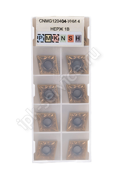 CNMG120404-MA VK1225  Пластина твердосплавная  ИПК