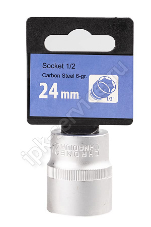 Торцевая головка 32 мм 1/2''  6-гр. углер.ст.