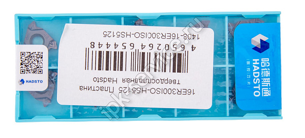 16ER300ISO-HS5125  Пластина твердосплавная  Hadsto